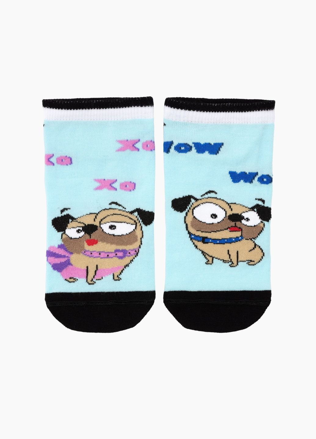 Бирюзовые носки женские 3004 мопсы бирюзовый (2000989899143a) shop (2000989899143) Master Step (260210951)