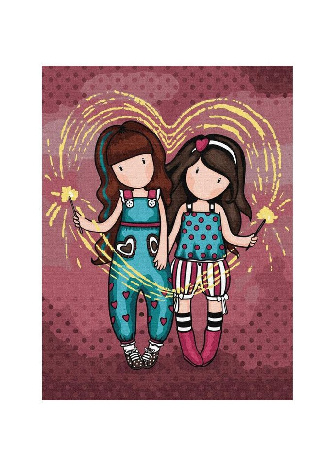 Картина за номерами "Fireworks Santoro Gorjuss Collection" KHO8681, No Brand (365639152)