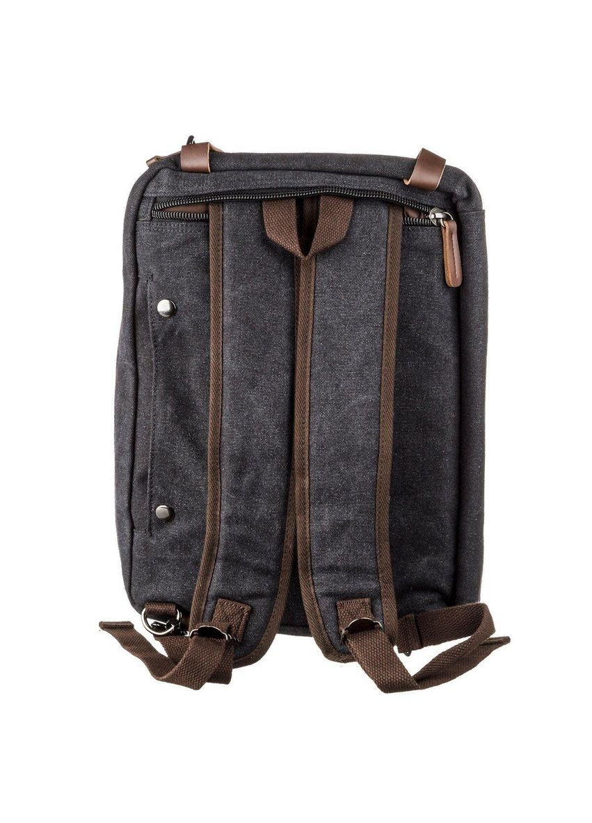 Сумка-трансофрмер текстильна 20144 Чорна Vintage (329150112)