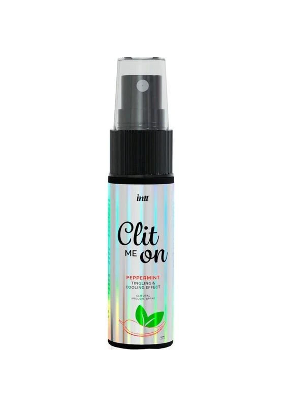 Спрей для клитора с охлаждающим эффектом и вибрацией Clit Me On Peppermint Cooling Effect (12 мл) Intt (315013771)
