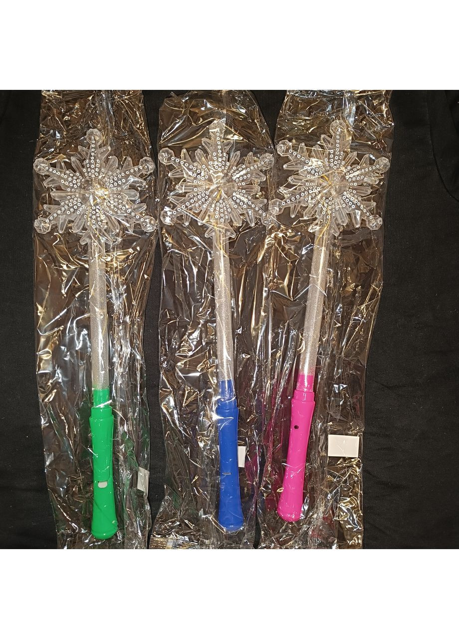 Волшебная палочка Снежинка светится No Brand (342064995)