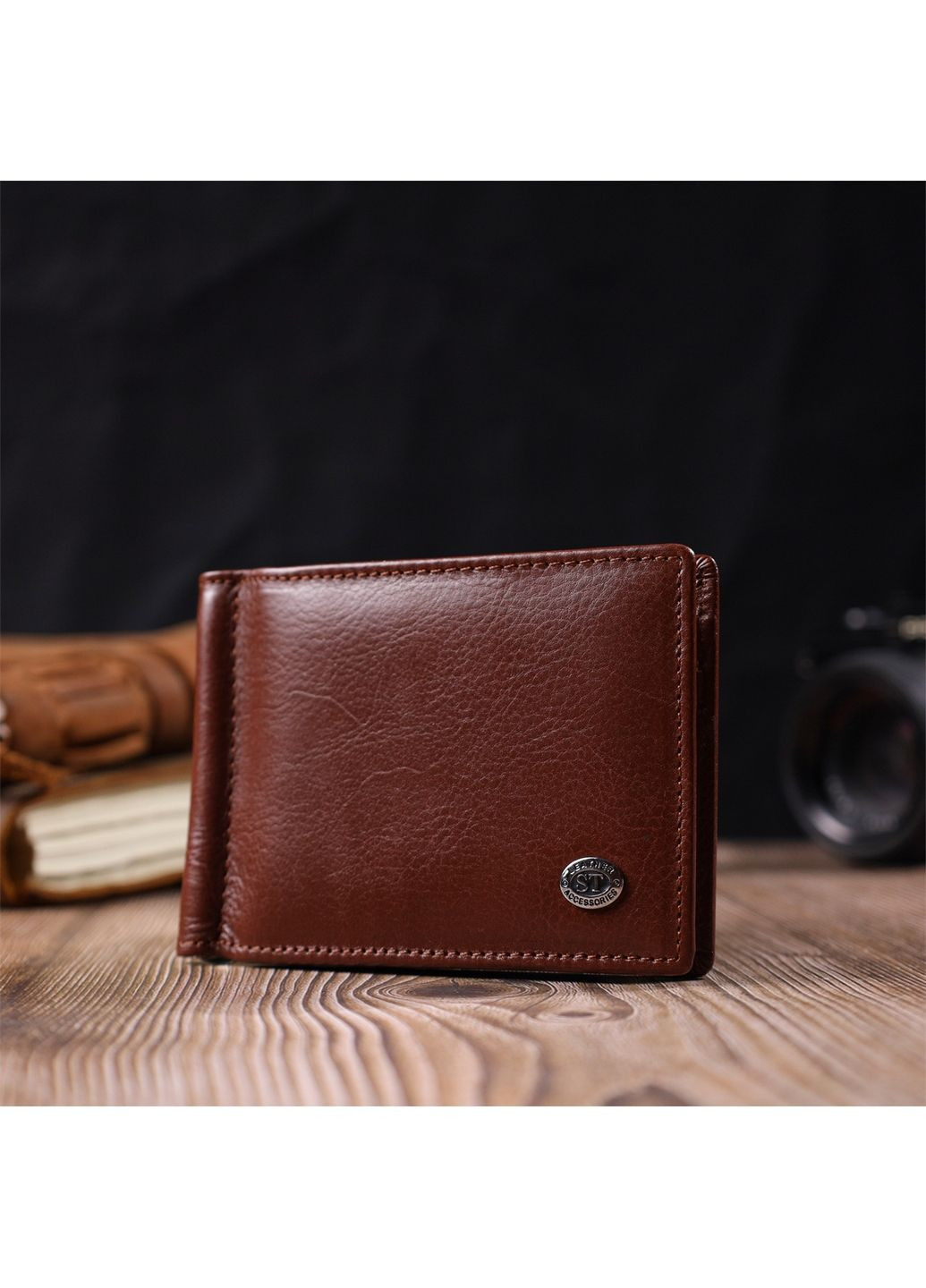 Кожаный мужской кошелек st leather (279314584)