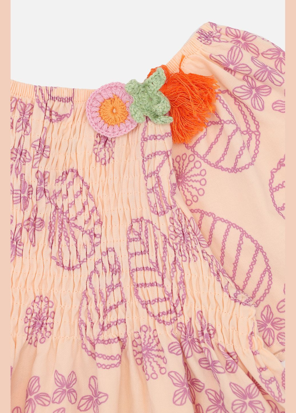 Світло-рожева сукня вільного крою для дівчинки колір світло-рожевий cb-00273268 West (325813150)