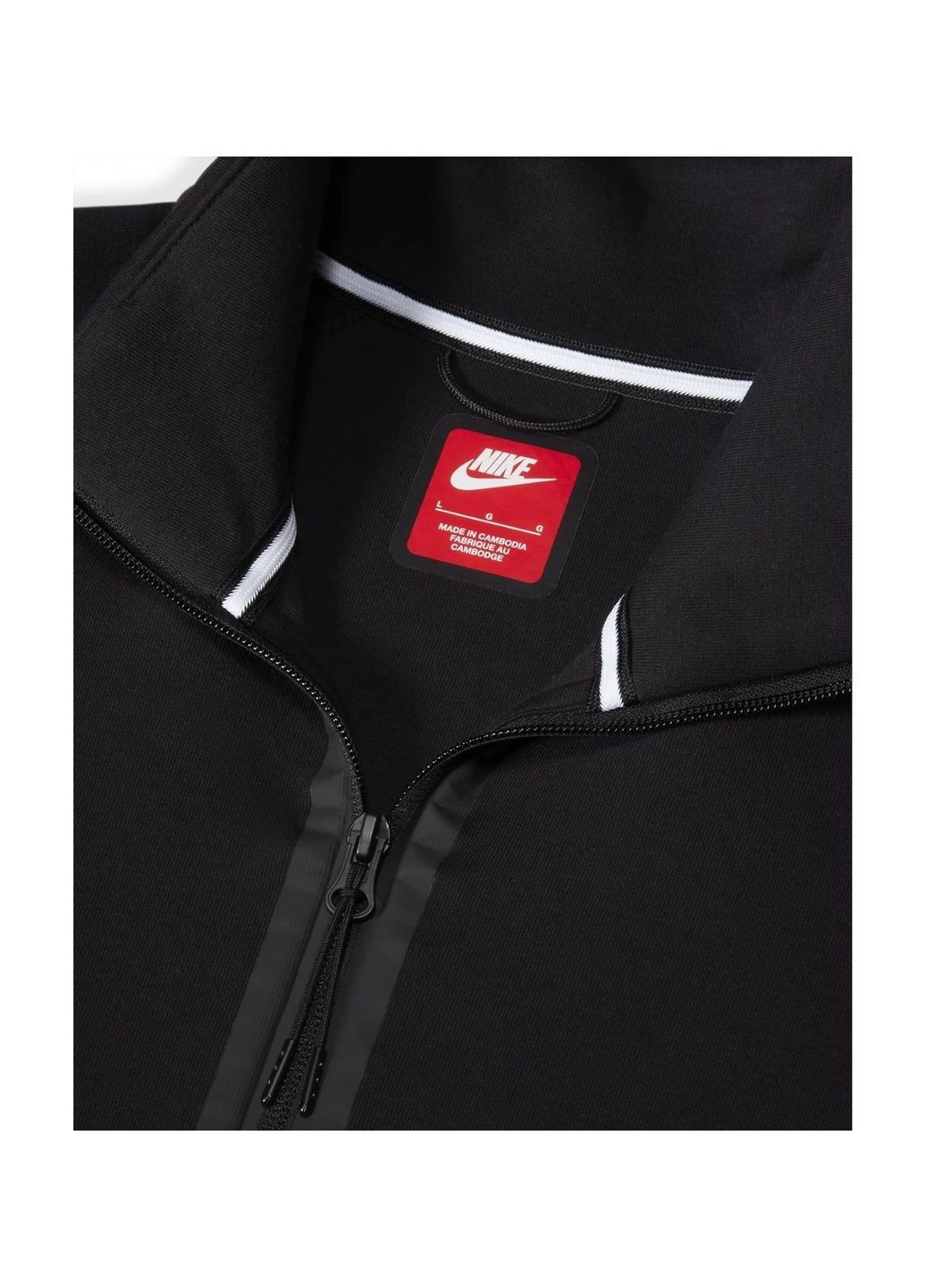 Кофта мужская 1/2 Sportswear Tech Fleece Black Nike (364662445)