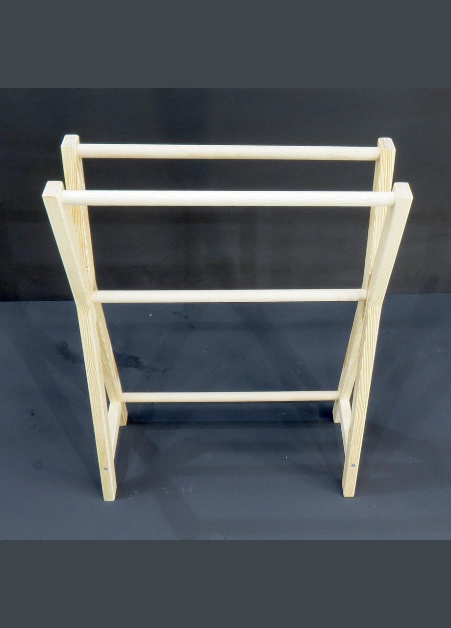 Стойка-вешалка напольная из дерева Геллерт 60 бланже (СШВ-601501) No Brand (328210577)