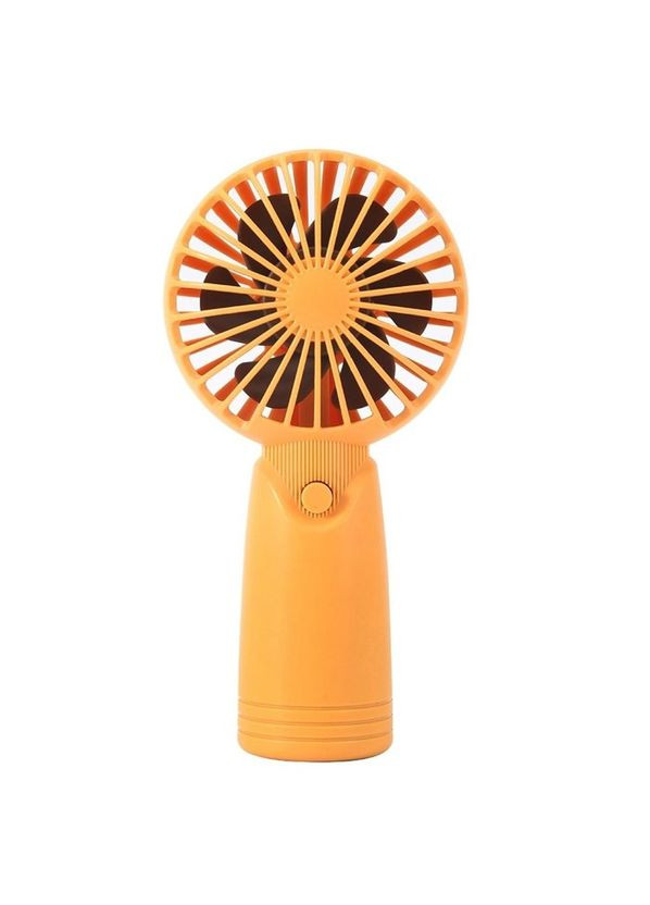 Вентилятор ручной аккумуляторный Cute Electric Fan AP223 c USB-зарядкой Оранжевый No Brand (286421374)