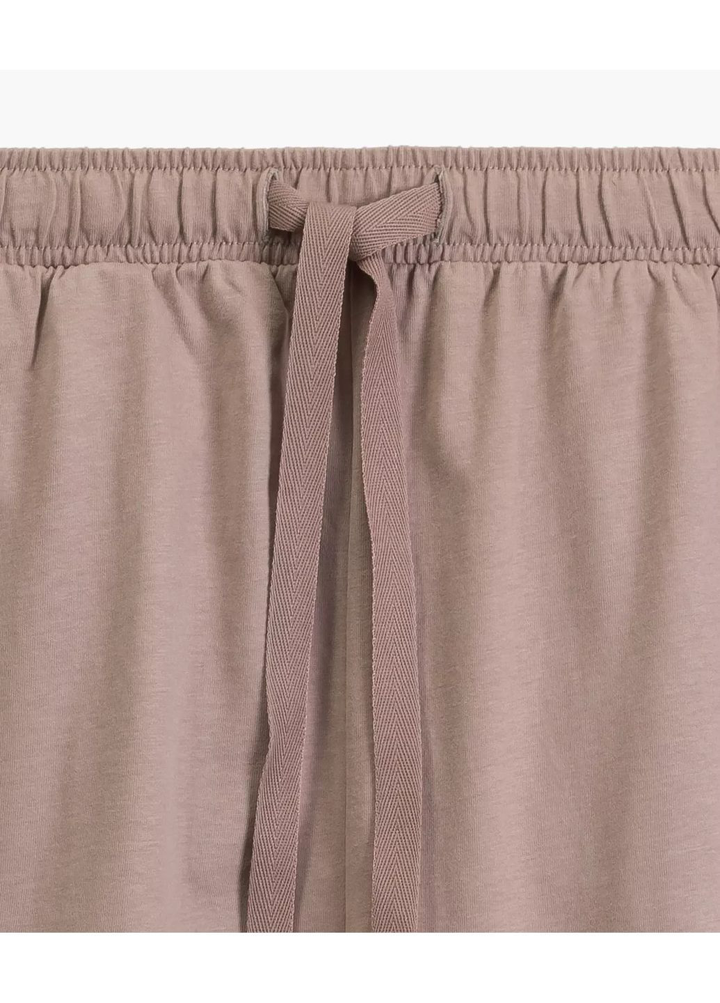 Темно-бежева жіноча бавовняна піжама кофта + брюки Atlantic