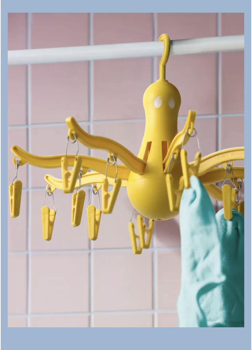 Подвесная сушилка с 16 зажимами IKEA PRESSA (319337569)