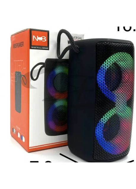 Портативна бездротова колонка Bluetooth NB-041 Компактна колонка з RGB Grand (364506930)