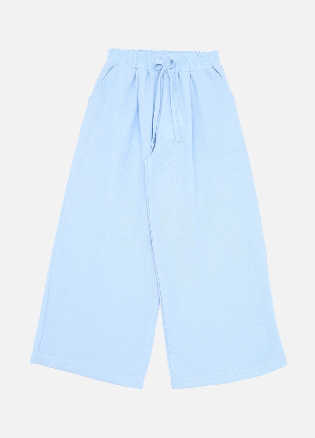 Голубые летние брюки Yuki