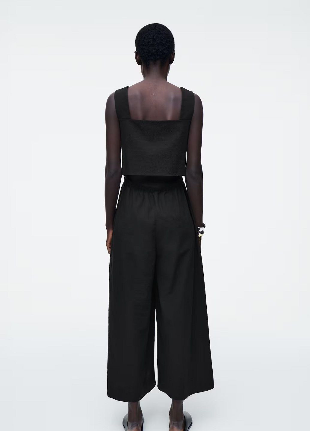 Комбінезон Cos однотонний чорний діловий