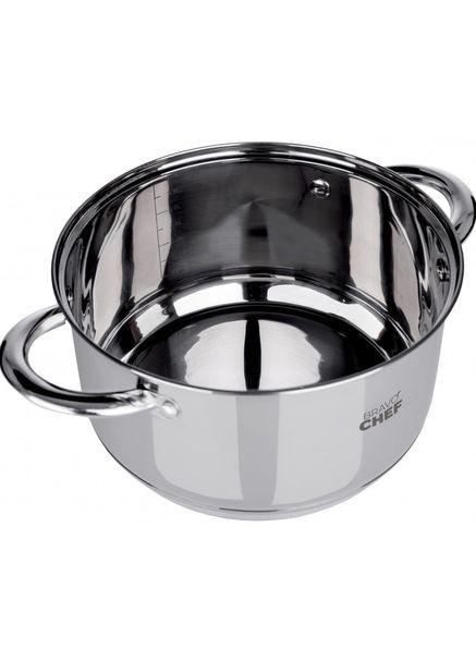 Кастрюля 20 см 3.6 л с крышкой (BC-2001-20) Bravo Chef (361079640)
