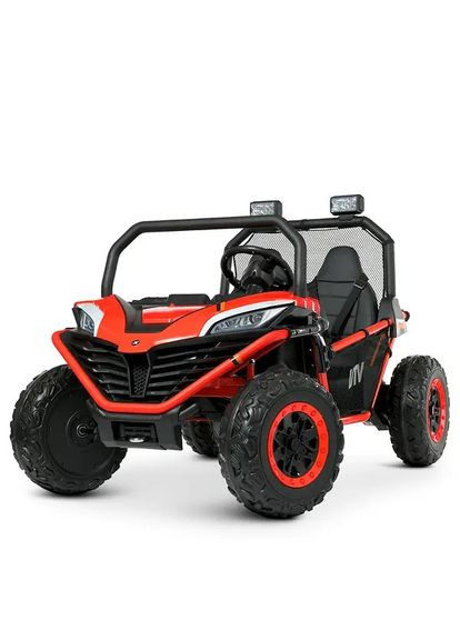 Детский электромобиль Buggy TY 608 4x4, 4 мотора по 45W, 12V10AH, MP3, USB, AUX, CD Red Bambi (351586062)