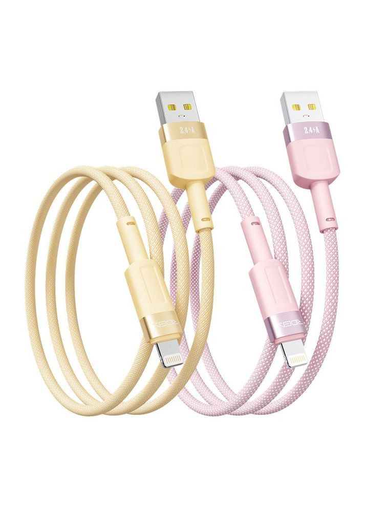 Зарядный кабель USB-Lightning для iPhone / Провода шнур юсб лайтнинг для зарядки айфона Apple устройств 1,2м Ridea (338598212)