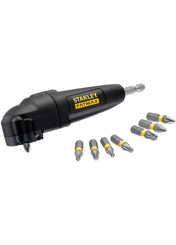 Угловая насадка с набором бит STA88582 Stanley (317304352)