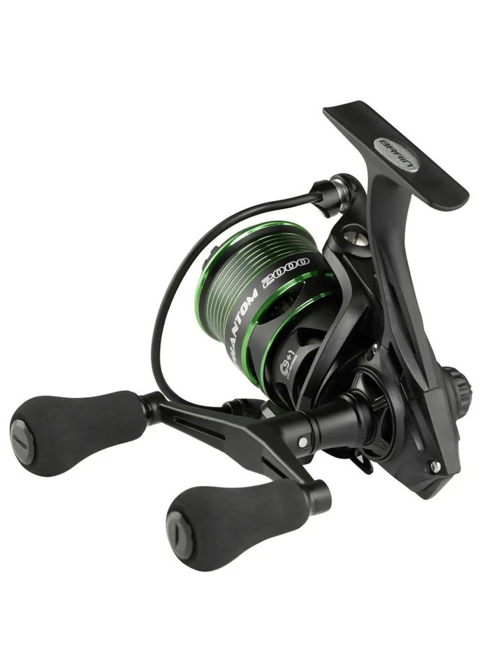 Котушка Phantom Match/Bolo Double Handle 9+1BB 6.2:1, 323 г, передній фрикціон Brain (394232688)