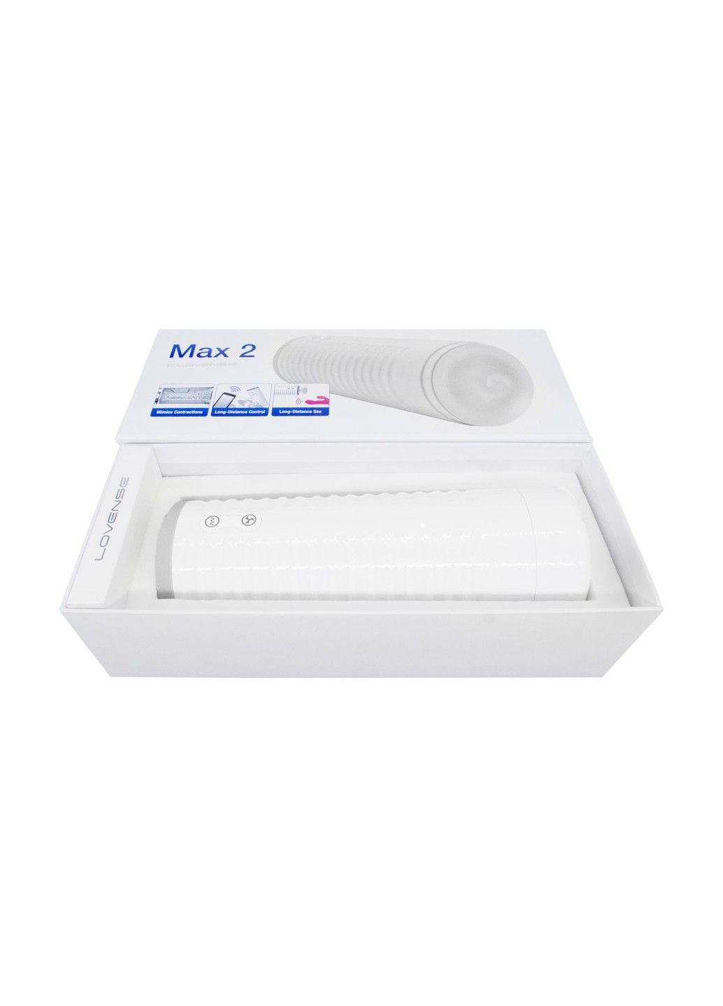 Смарт-мастурбатор MAX 2 с вибрацией Lovense (316633297)