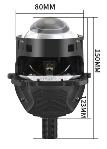 Автомобильные LED светодиодные линзы BiLED ULTRA Ref 3.0" 65/78W 5.8K DriveX (401903303)