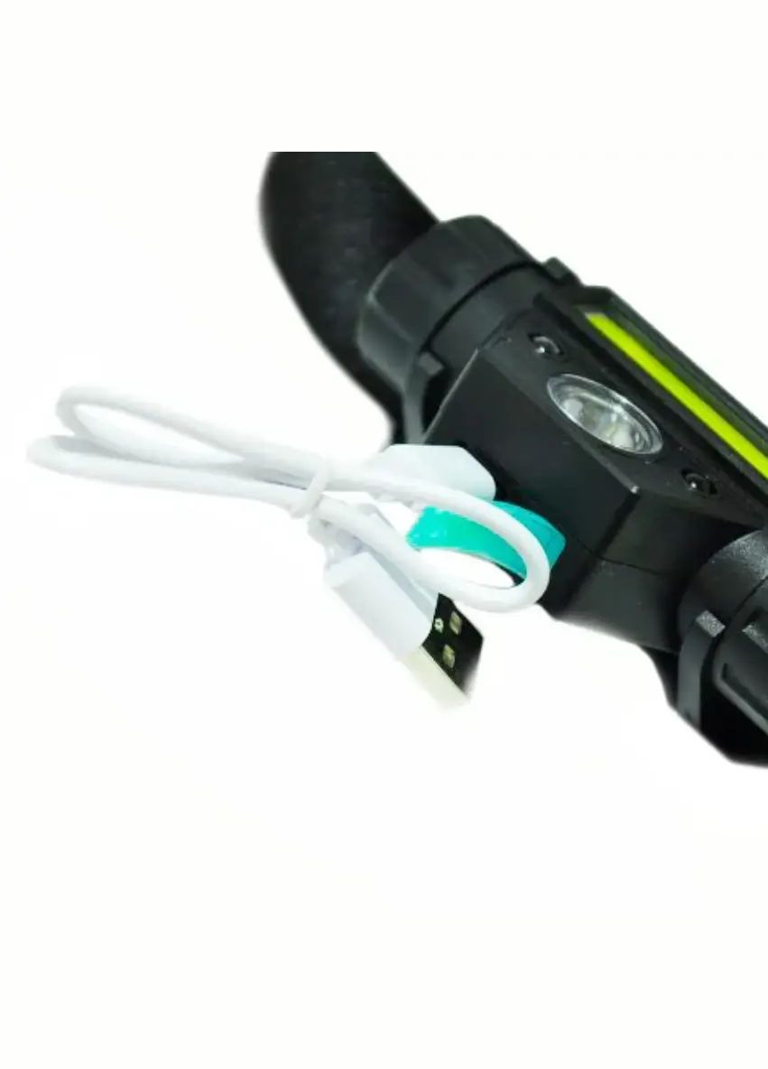 Фонарь налобный светодиодный аккумуляторный High Power Head Lamp 1898 с магнитом и сенсором (1756375762) No Brand (335419357)