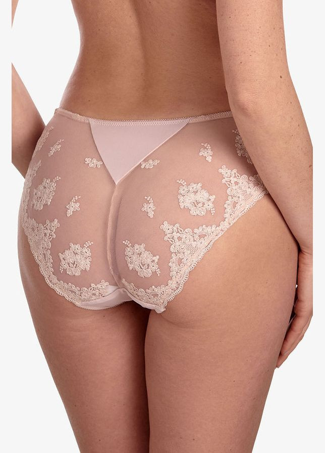 Трусики слип с вышивкой Bretelle Т8 powder (301864930)