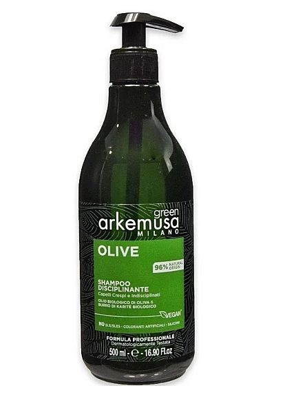 Шампунь для непослушных волос с оливковым маслом Olive Shampoo 500ml (1265057-192908) Arkemusa (368903052)