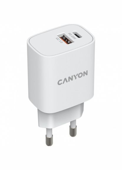 Зарядний пристрій Canyon pd 20w/qc3.0 18w (268146945)