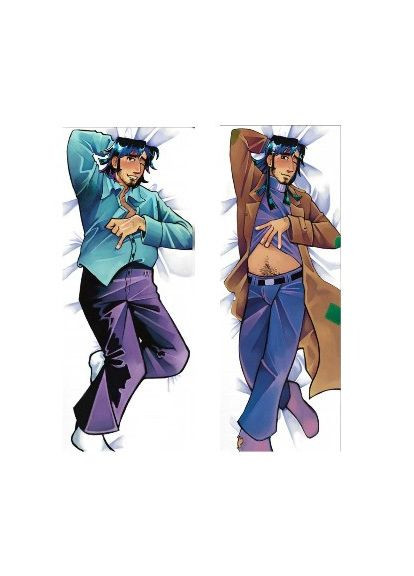 Дакимакура 180 х 60 см Леон Leon 8:11 Данте Базилио Dante Bazilio Подушка со съемной наволочкой, двусторонняя Viva (346057183)