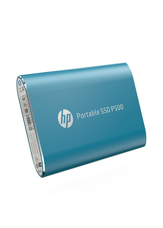 SSD external, USB 3.2 Gen1 TypeC 1Tb, P500, TLC, Blue, синий, Retail HP (314747993)