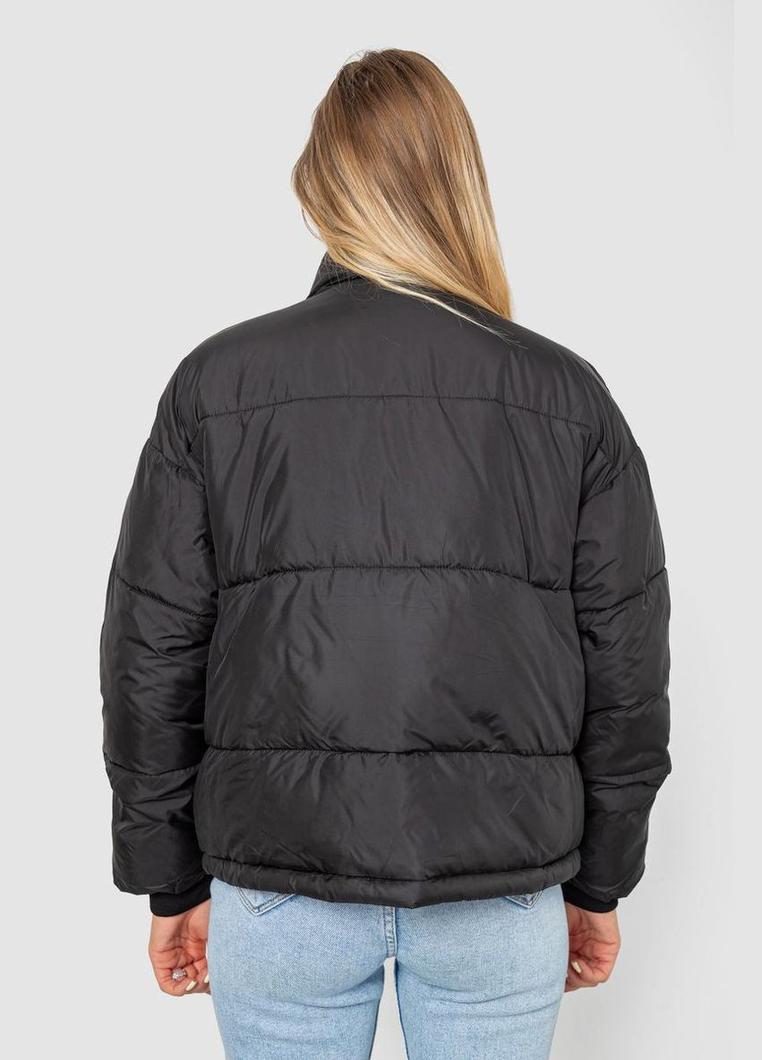 Черная демисезонная куртка женская Ager 244R888