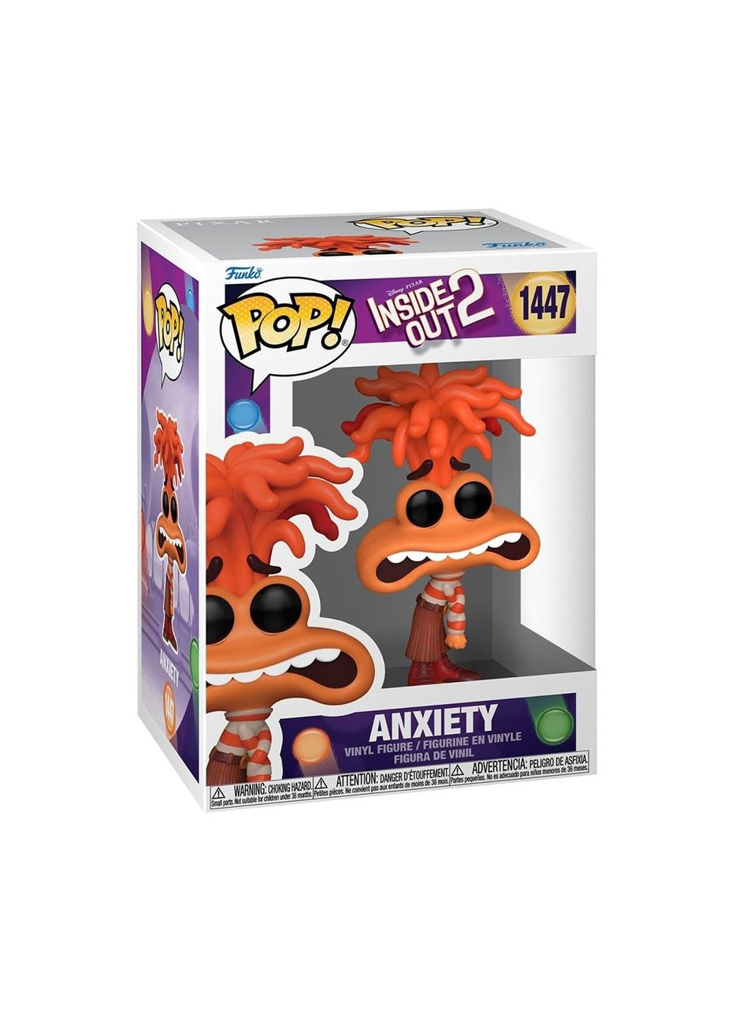 Ігрова фігурка POP! серії Думками навиворіт 2 - Тривожність Funko (335054606)
