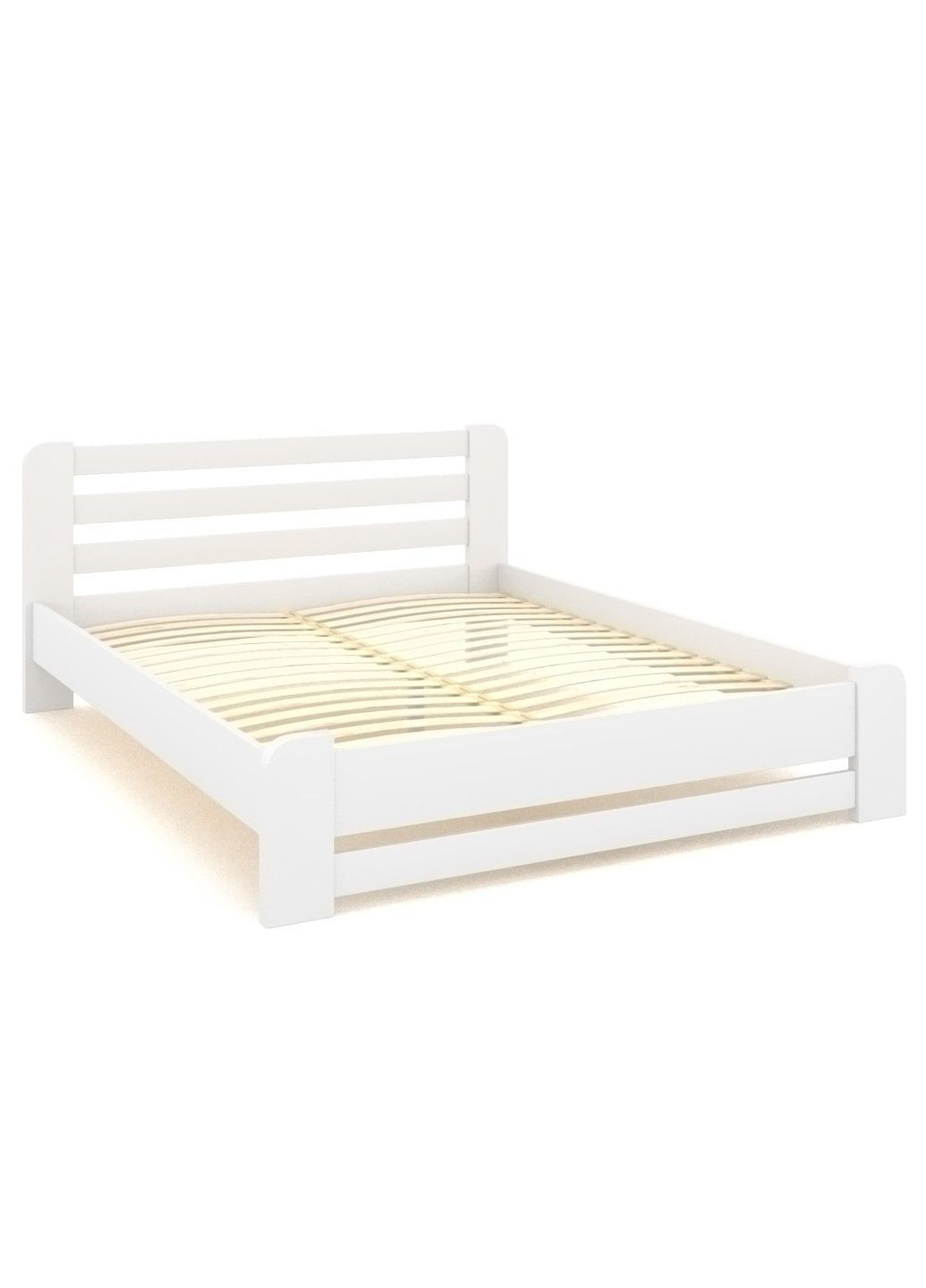 Кровать Монтана бук 120х200 белый Fagus (303724157)