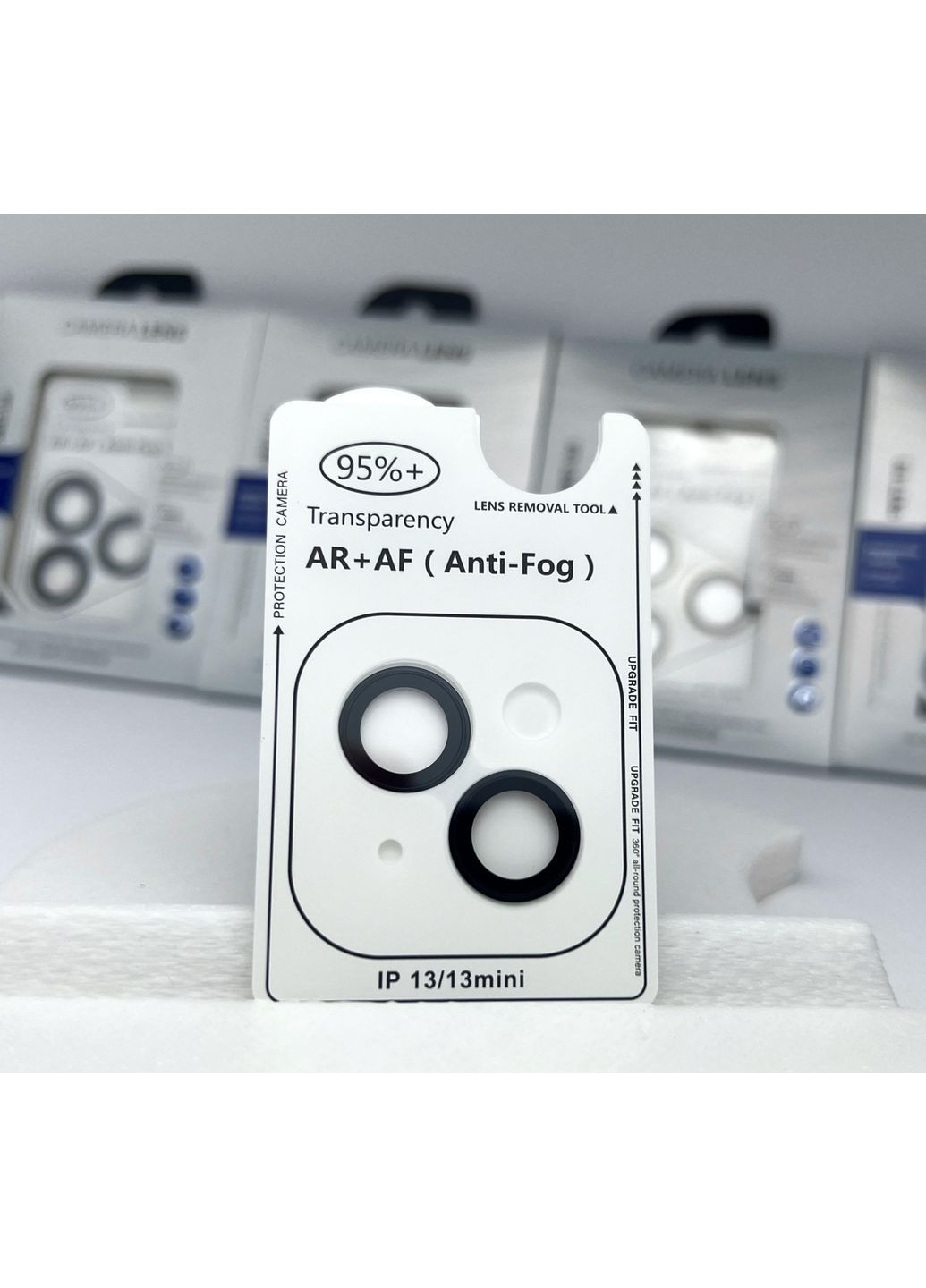 Окремі лінзи на камеру для 13 AR + AF захисне скло айфон комплект 2 шт camera lens black No Brand (369137262)