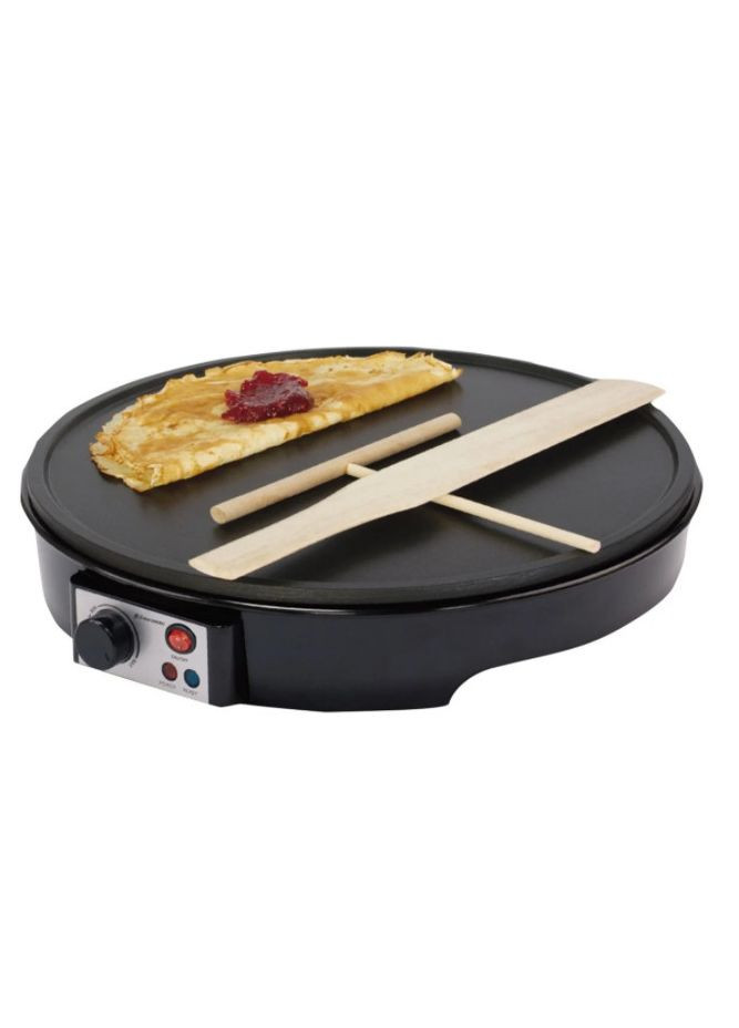 Антипригарная электроблинница сковорода для блинов оладушек ZBP-7635 30 см блинная електрическая Zurrichberg (297331699)