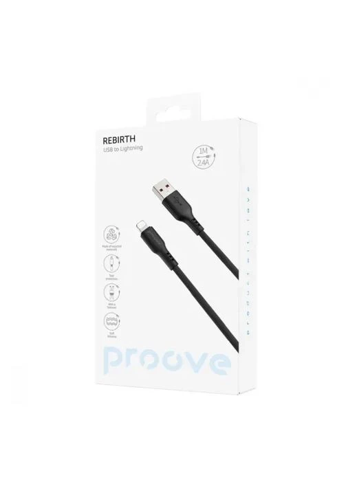 Кабель Light Weft Lightning 2.4A (1m) ( ) Proove (400764973)