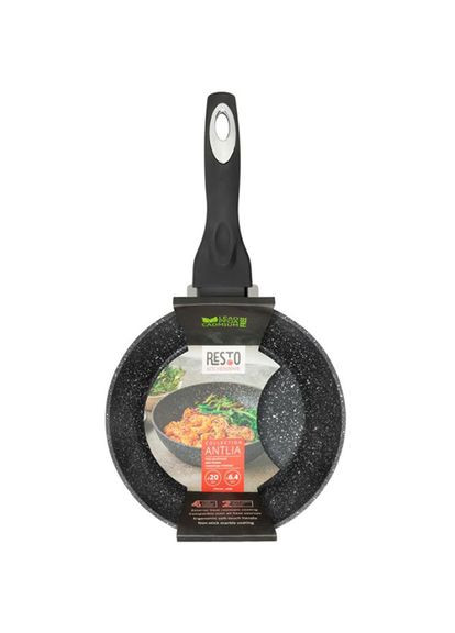 Сковорода Antlia 20 см Black (93060) RESTO (323047216)