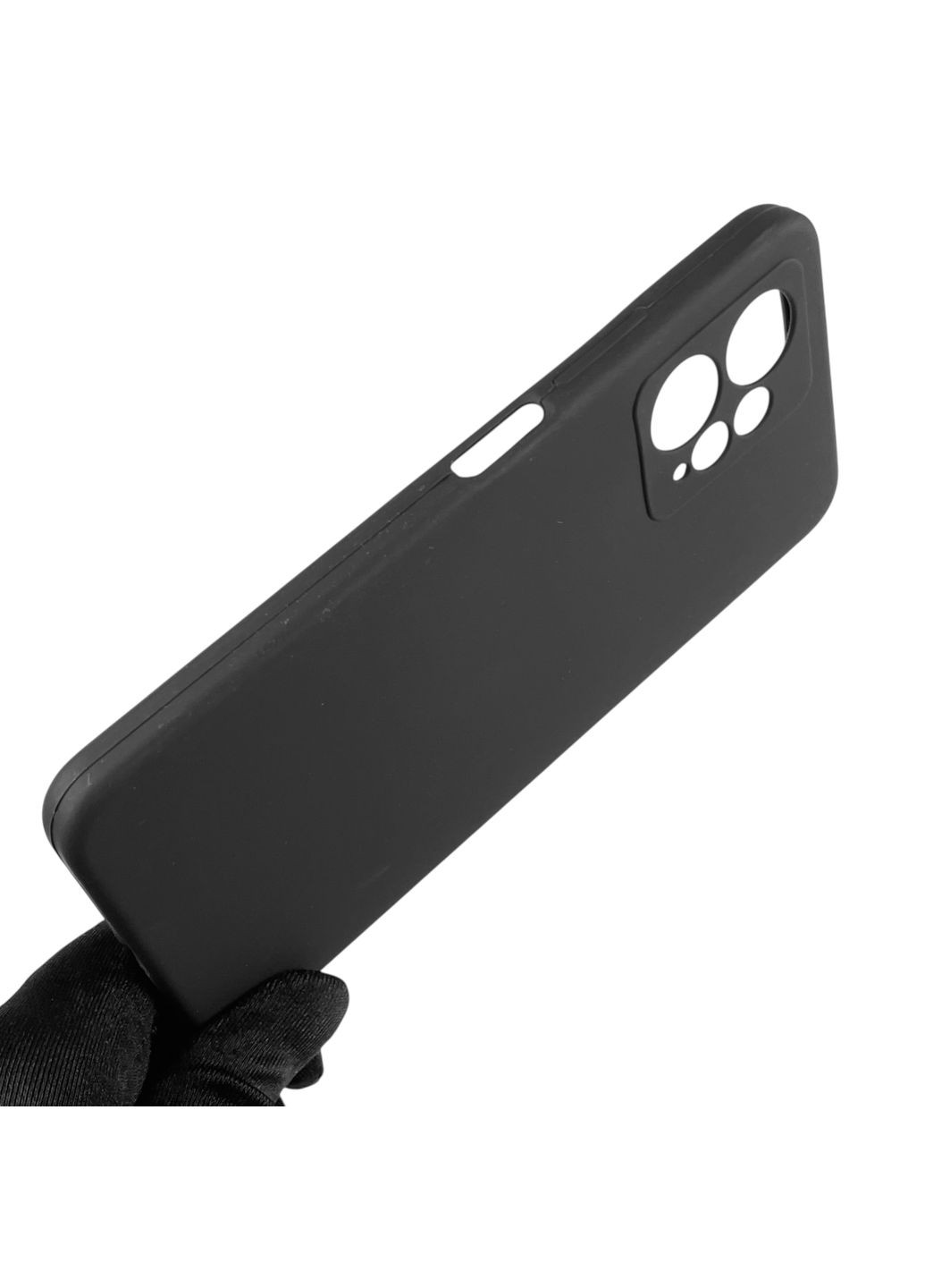 Чехол для Redmi Note 12 4G силиконовый с микрофиброй нескользящий на сяоми редми нот 12 4г черный Xiaomi (366390488)