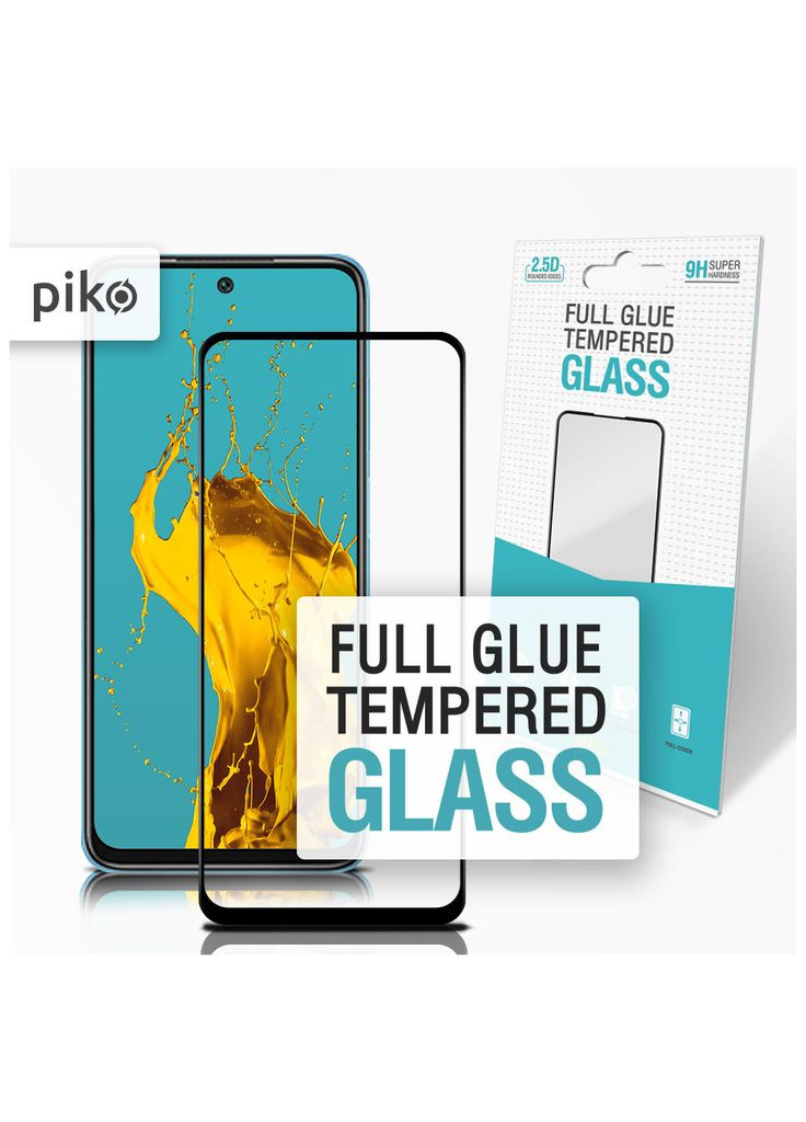 Стекло защитное (m469057) Piko Full Glue Xiaomi Redmi 10 Black (367069427)