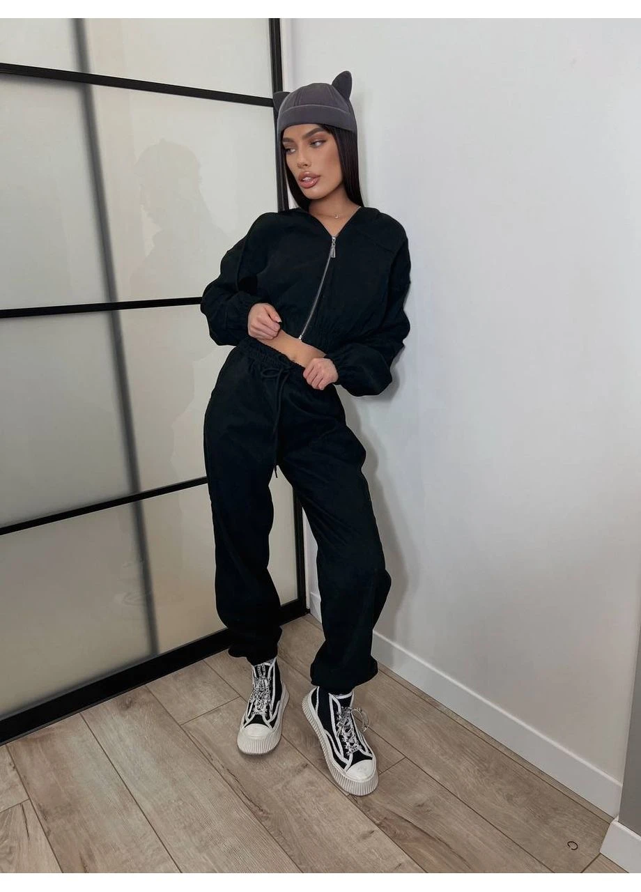 Вельветовый костюм на молнии Fashion (382028715)