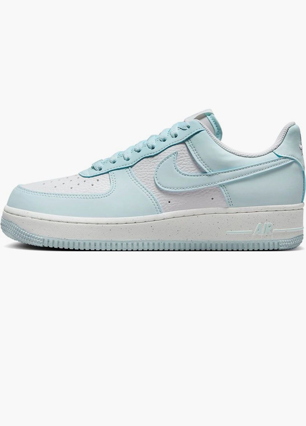 Кроссовки женские Air Force 1 07 Se Suede Light Blue/White HF5385-400 Nike голубые (335011647)