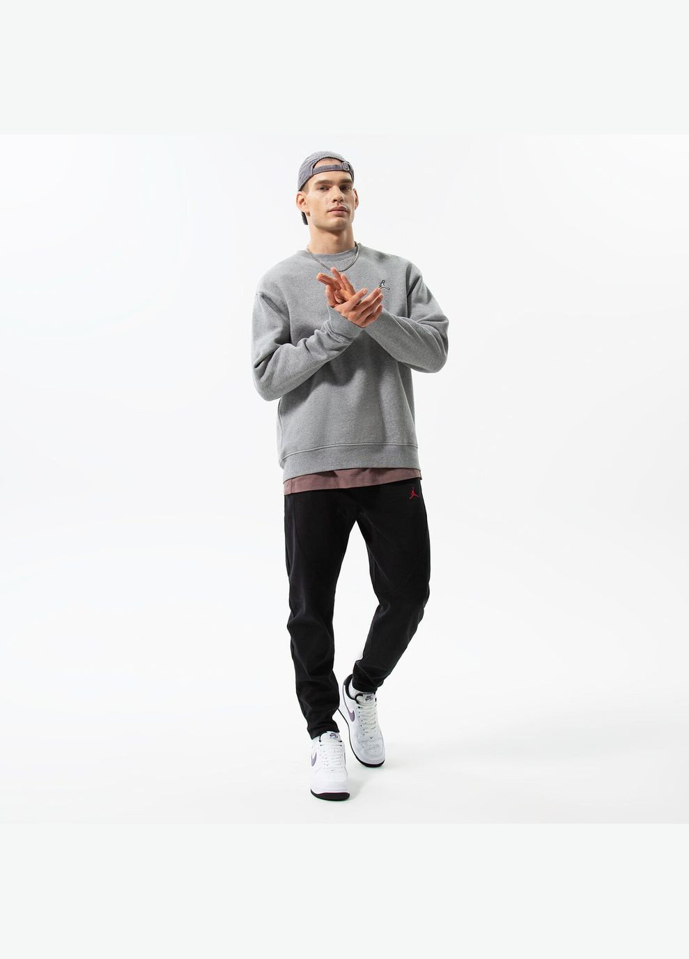 Кофта мужская M J Ess Flc Crew (DQ7520-091) Jordan (370780256)