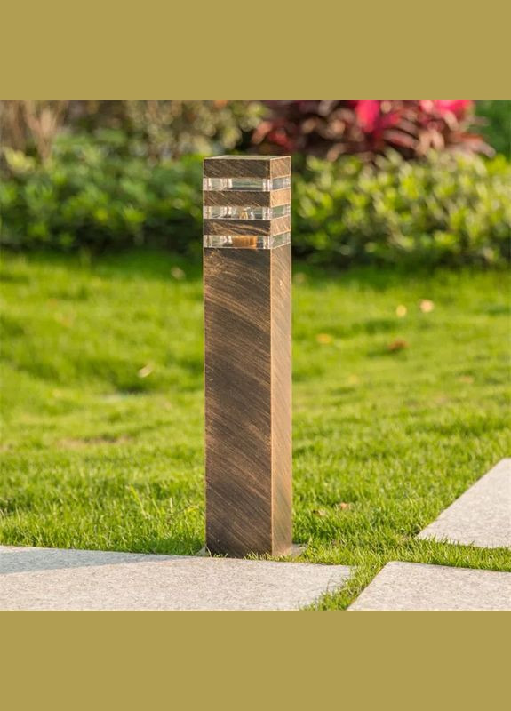 Вуличний ліхтар стовпчик 26221 Золото 59х14х14 см. Sunnysky (364790575)