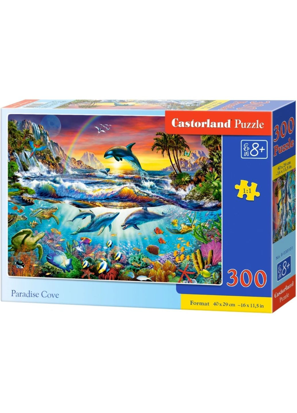 Пазл Райская бухта 300 деталей Castorland (369176982)