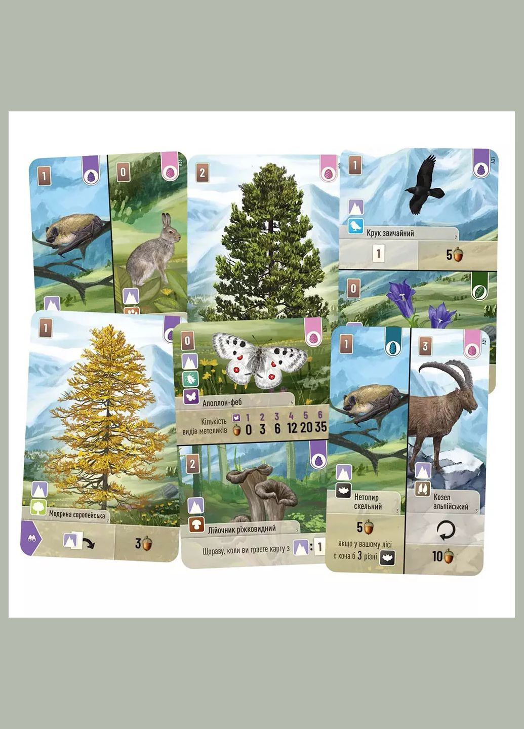 Игра настольная дополнение Лесная возня Альпы (LOB2405UA) Lord of Boards (333252533)