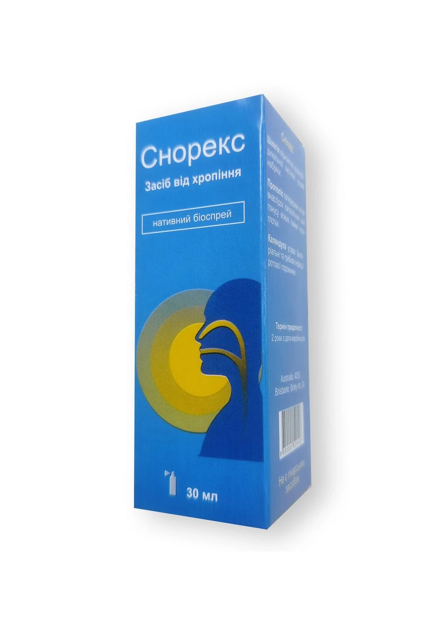 Снорекс - спрей від хропіння No Brand (392684071)
