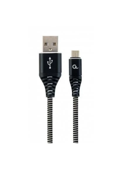 Дата кабель (CC-USB2B-AMmBM-1M-BW) Cablexpert USB 2.0 Micro 5P to AM (389999171)