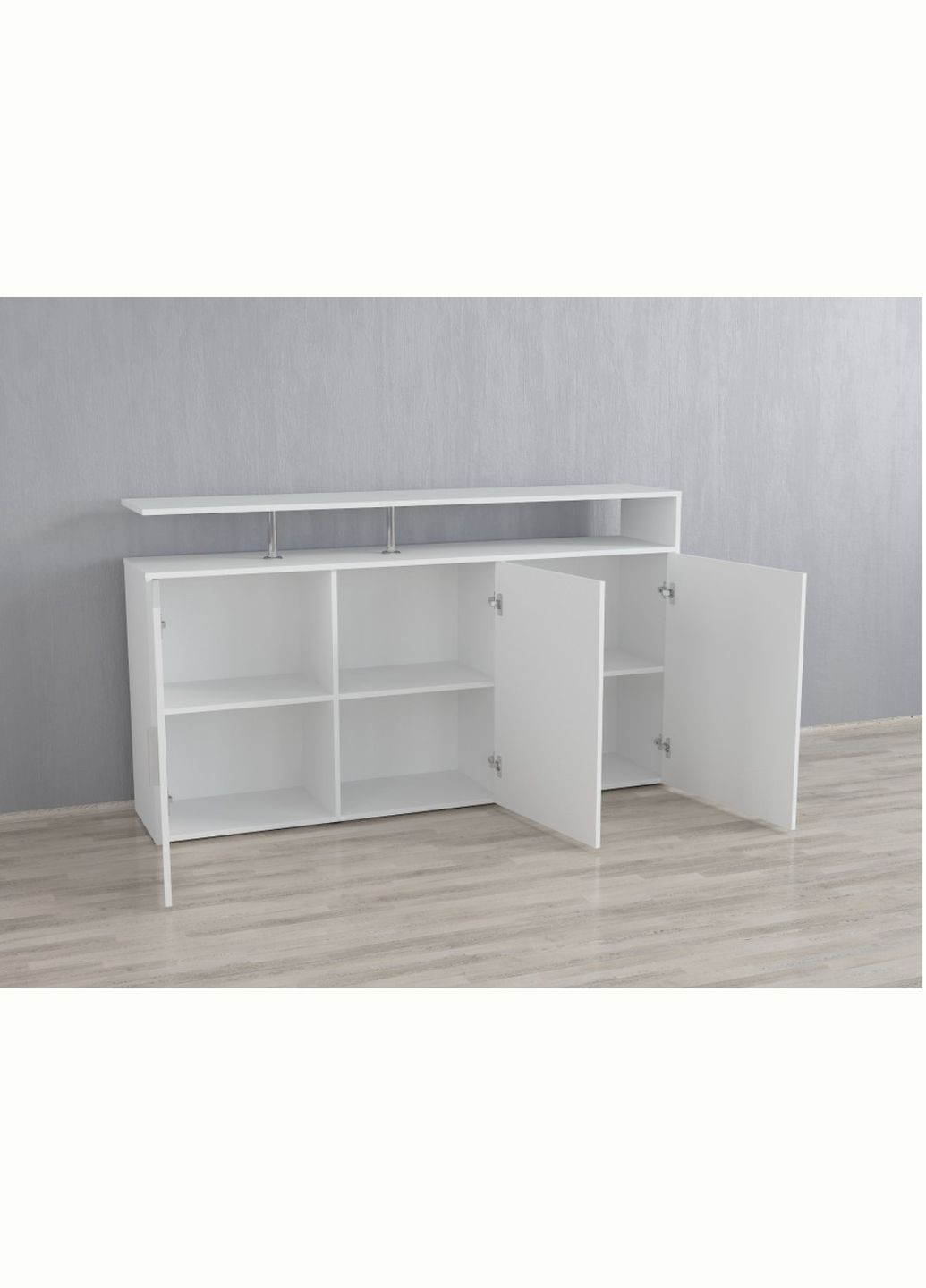 Тв тумба Nellie Ш 1600 / В 916 / Г 350 Білий Forte (313859405)