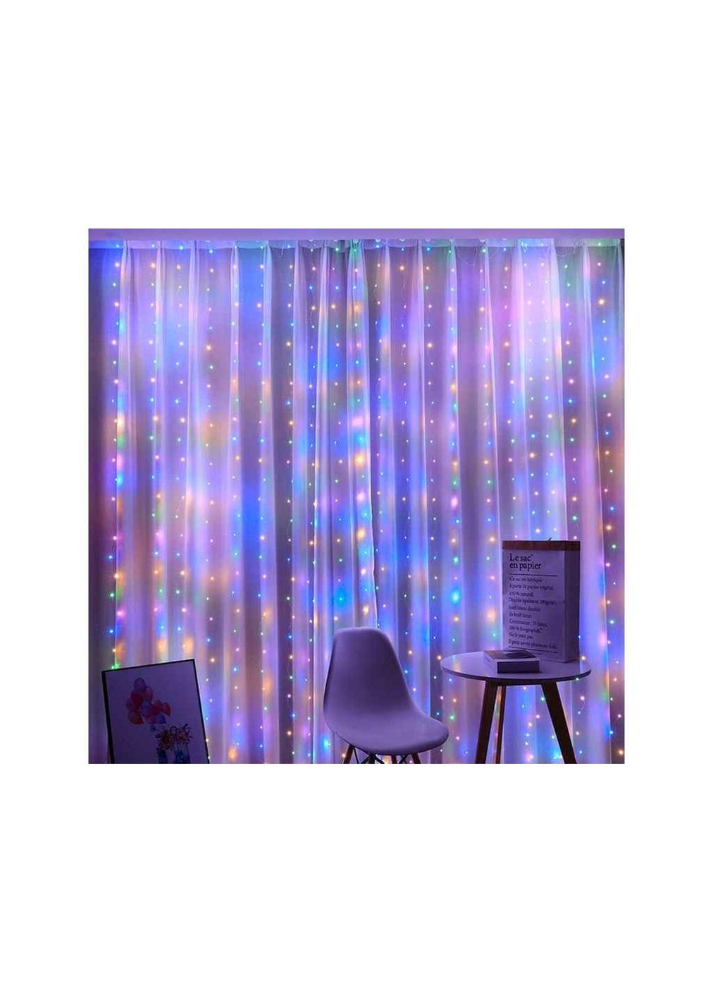 Гирлянда-роса 2*2м USB с пультом M-37 TLT (369620177)