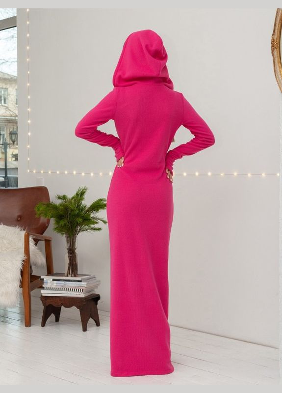 Малинова сукня 14418 малинова ISSA PLUS однотонна