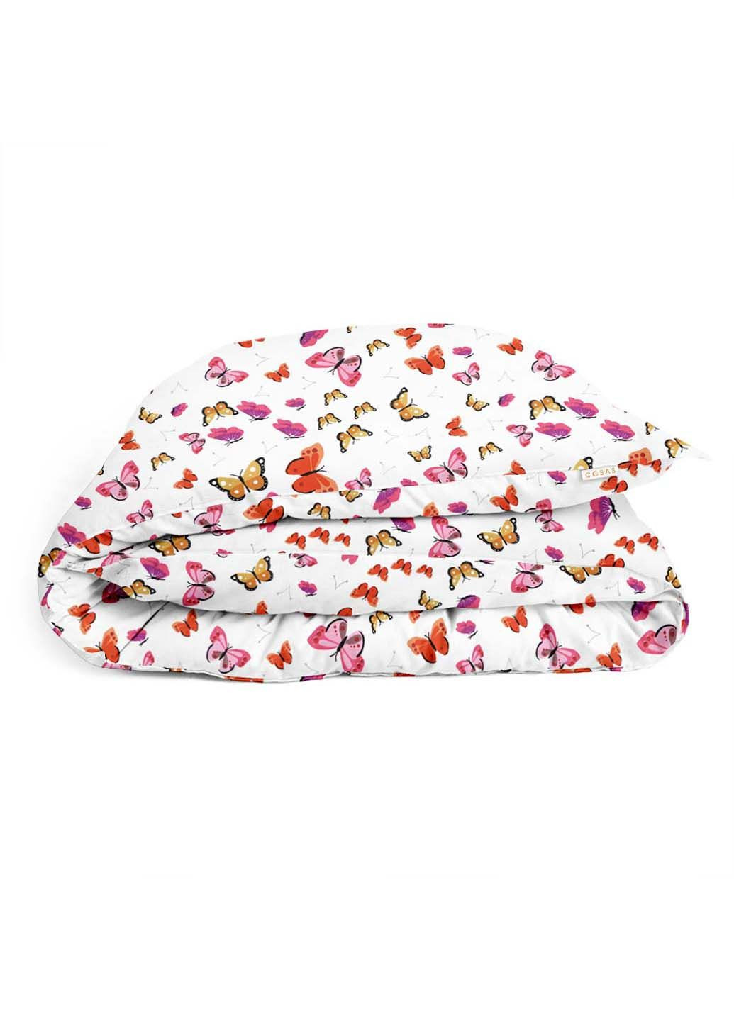 Подростковая постель с простыней на резинке BUTTERFLY CS3 155х215 см Cosas (307386603)
