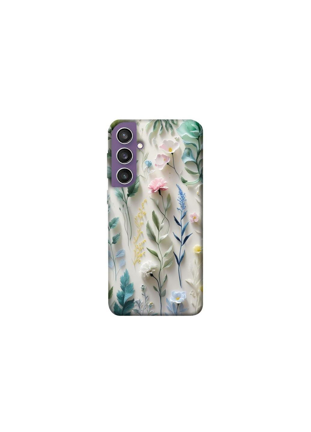 Чехол на Samsung Galaxy S23 FE Floral design ver.3 Frontalka (361329930)